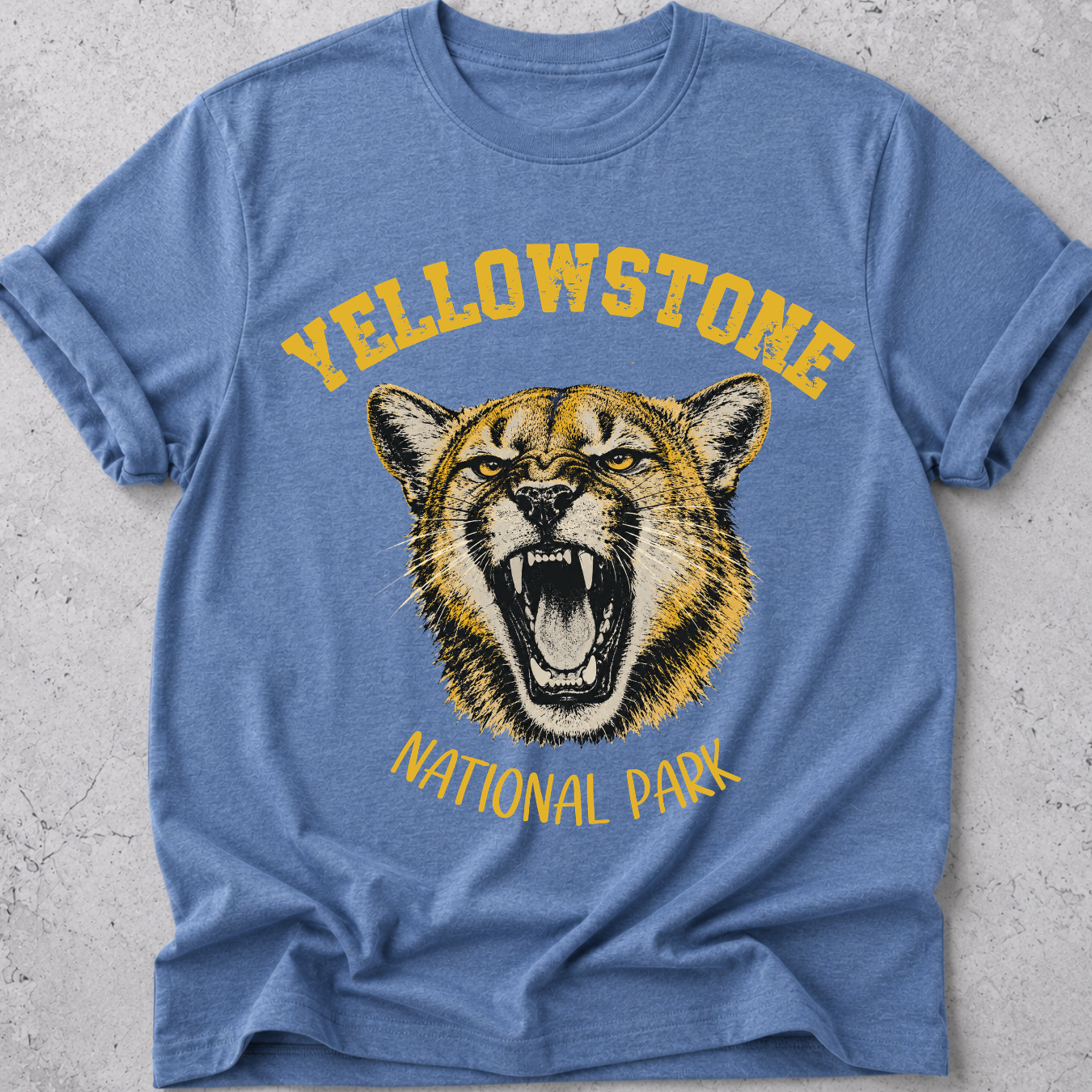 Yellowstone Mountain Lion  T-Shirt
