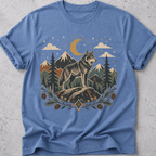 Folk Art Wolf T-shirt