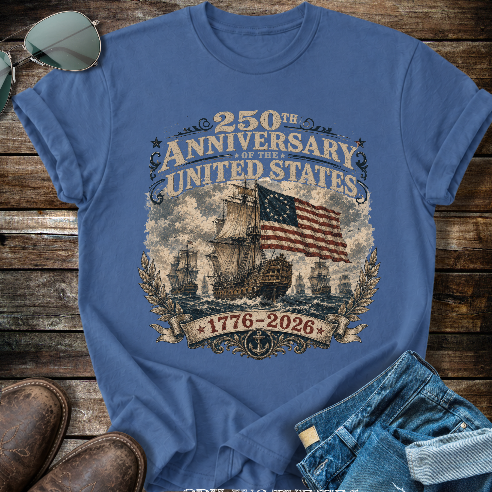 Vintage  250 Anniversary  T-Shirt