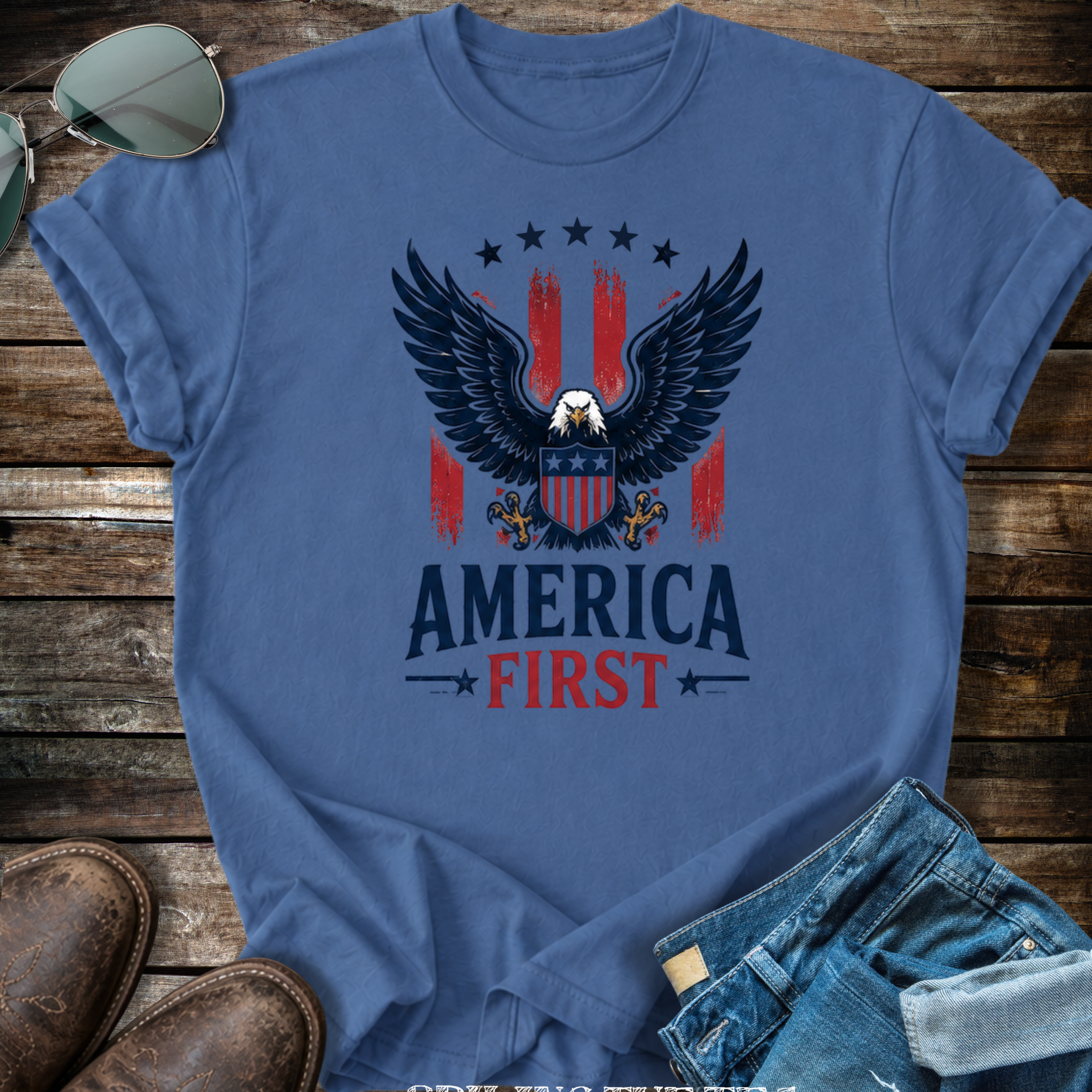 America First Eagle  T-shirt