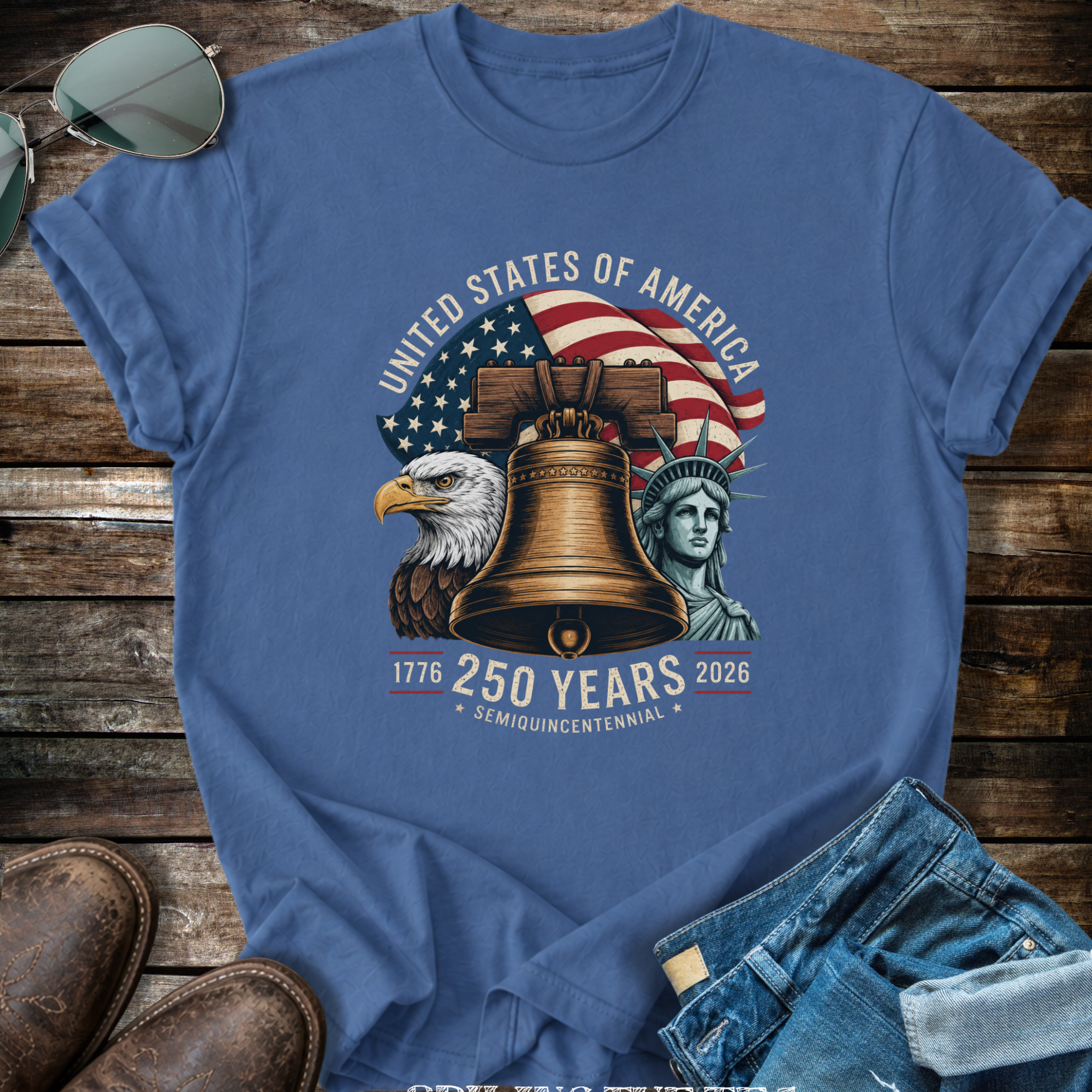 Liberty Bell 250 yrs  T-Shirt