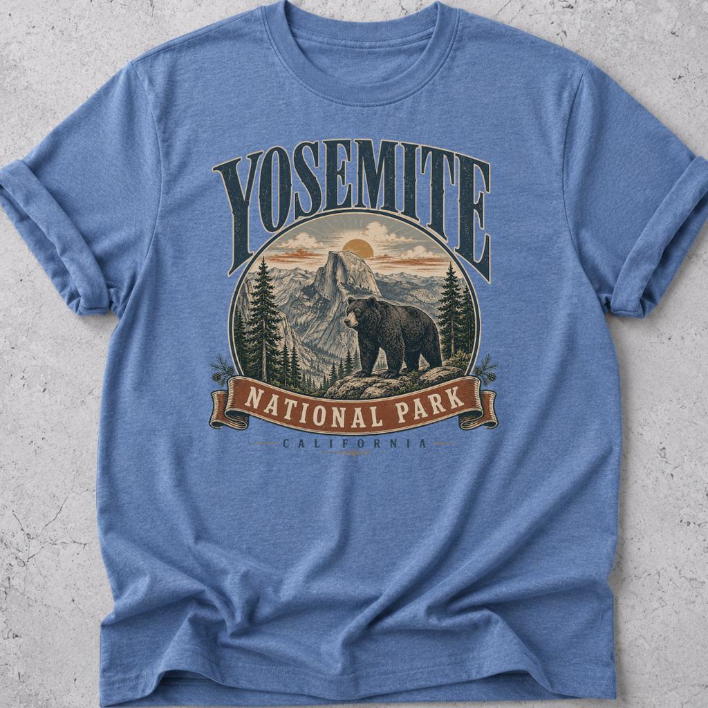 Yosemite  Bear Graphic T-shirt