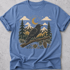 Folk Art Raven T-shirt