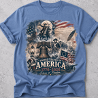 America Vintage Style T-Shirt