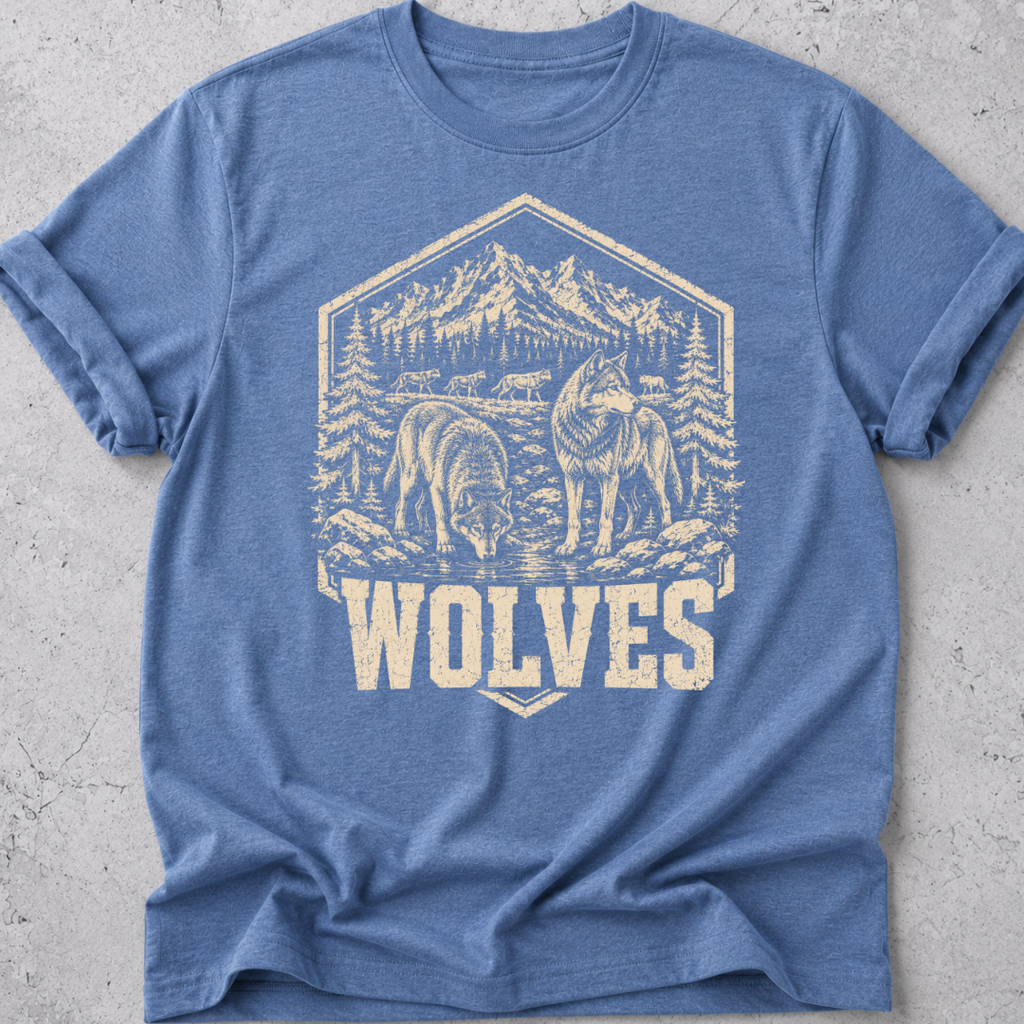 Wolves Medallion T-Shirt