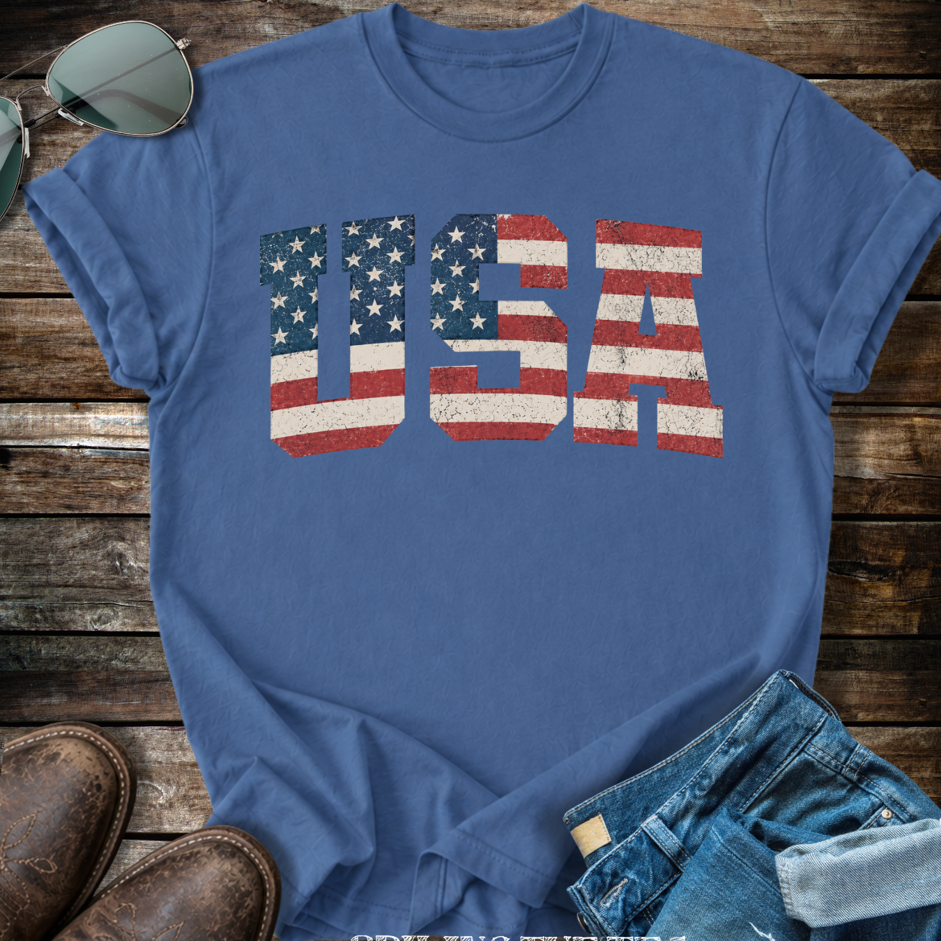 USA Flag T-shirt