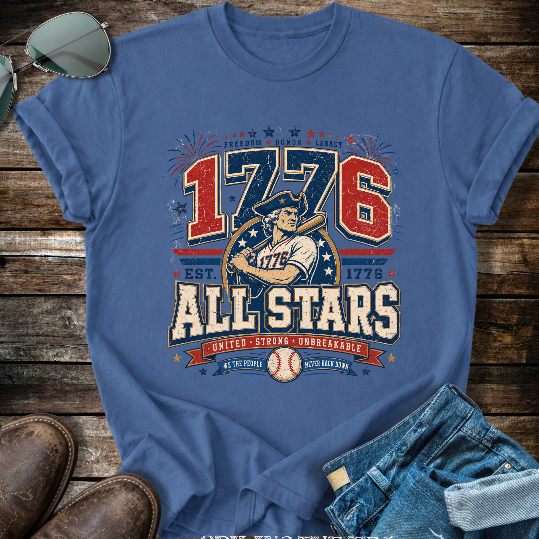 1776 All Stars T-shirt