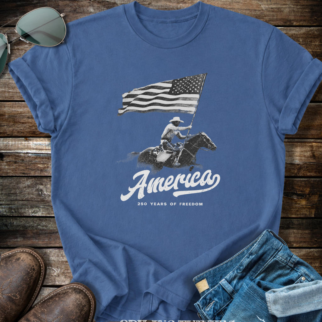 Patriotic Cowboy T-Shirt