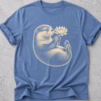 Otter and Water Lily T-shirt
