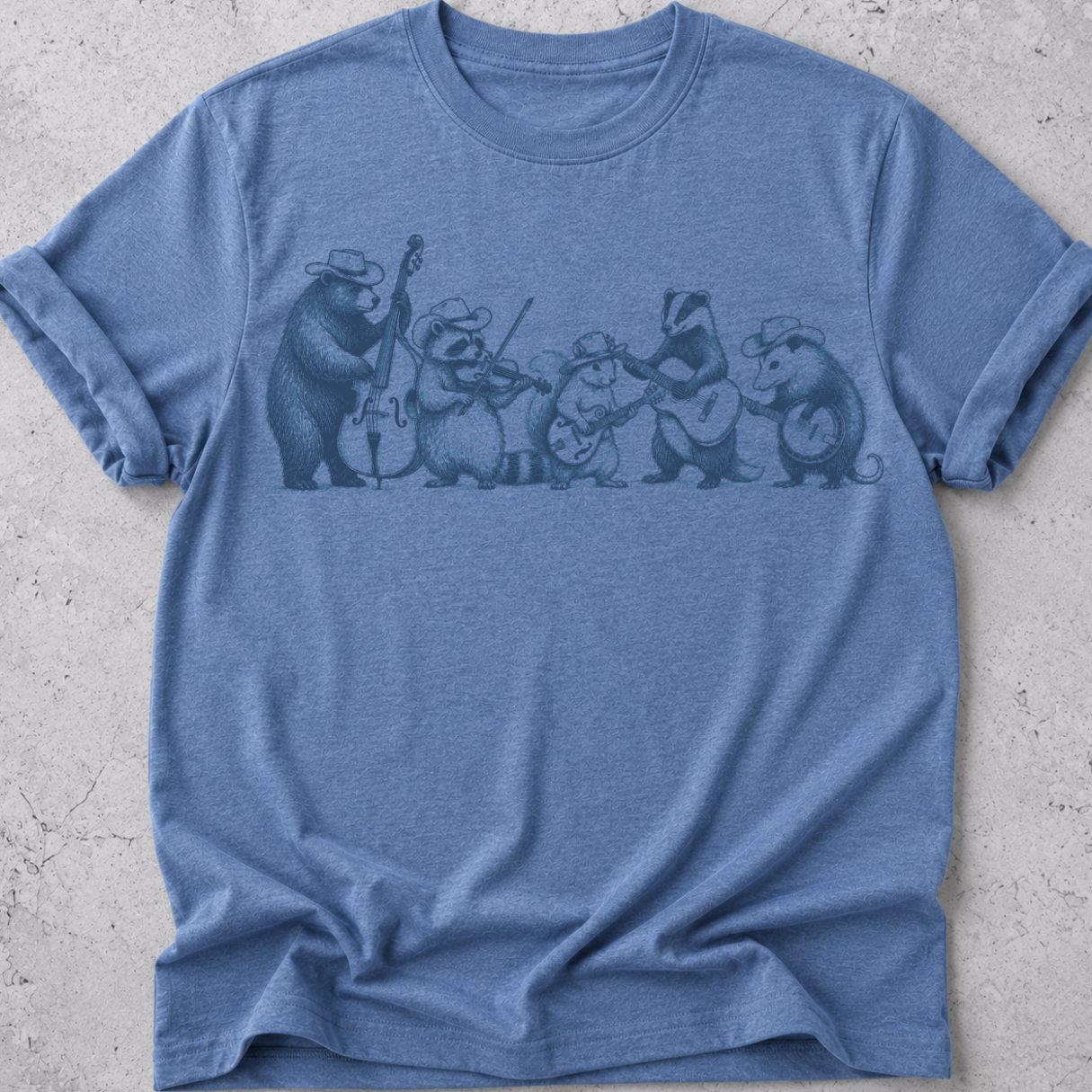 Feral Country Music Band  T-shirt