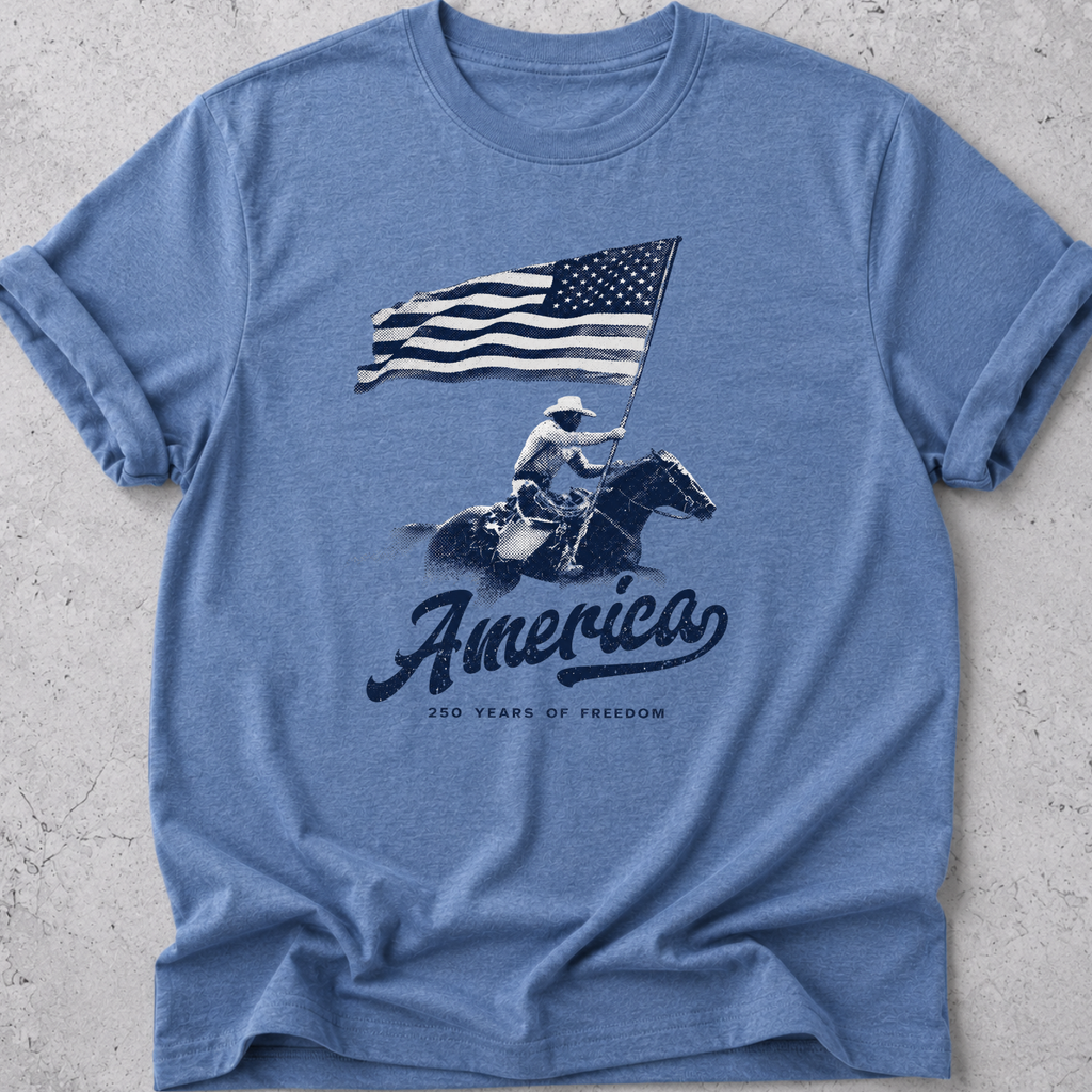 Patriotic Cowboy T-Shirt