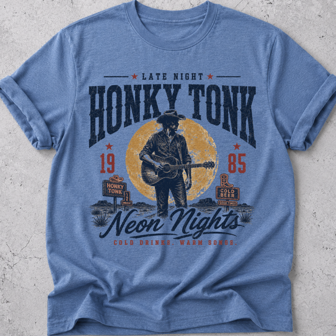 Honky Tonk Late Night Music T-Shirt