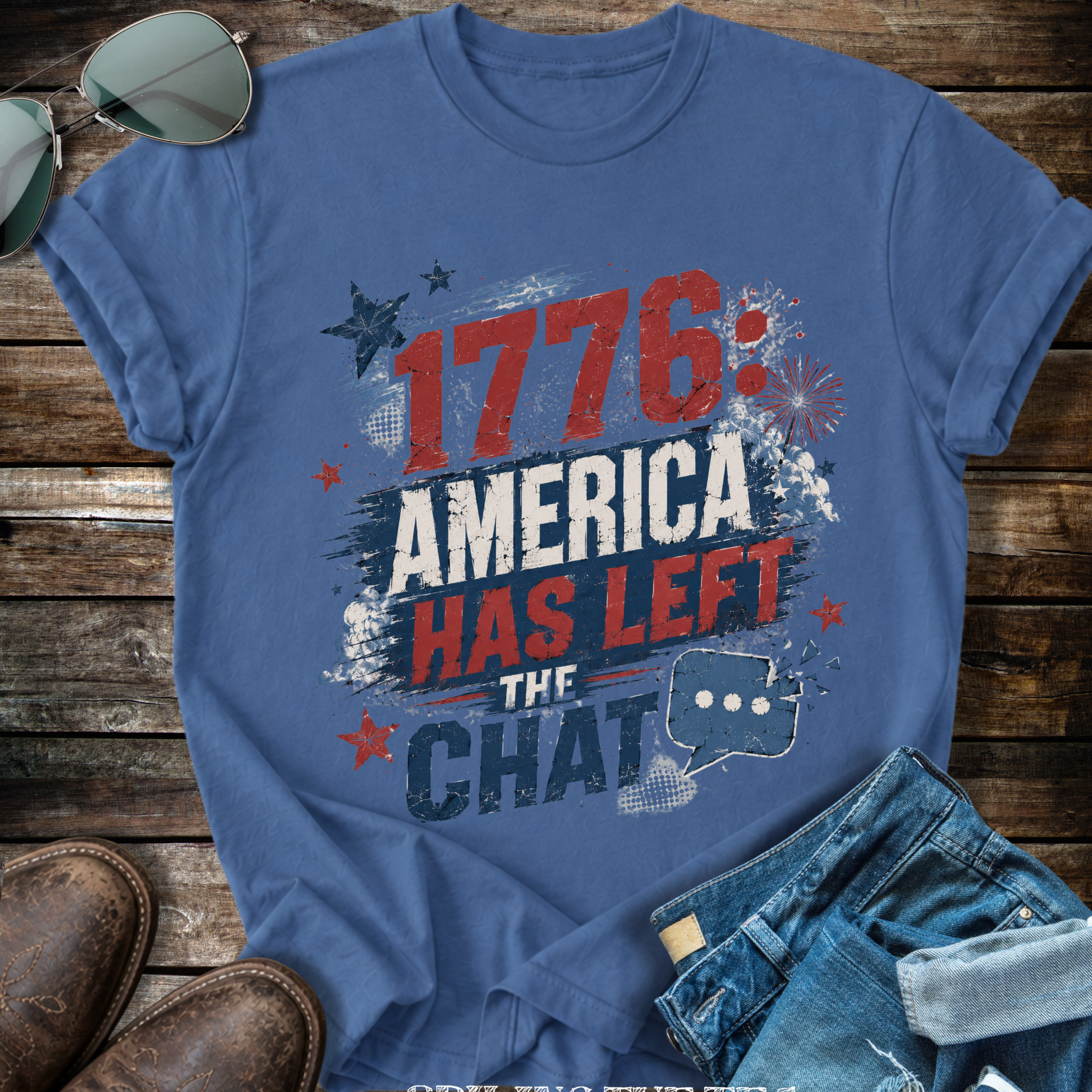 1776 America  Chat  T-shirt