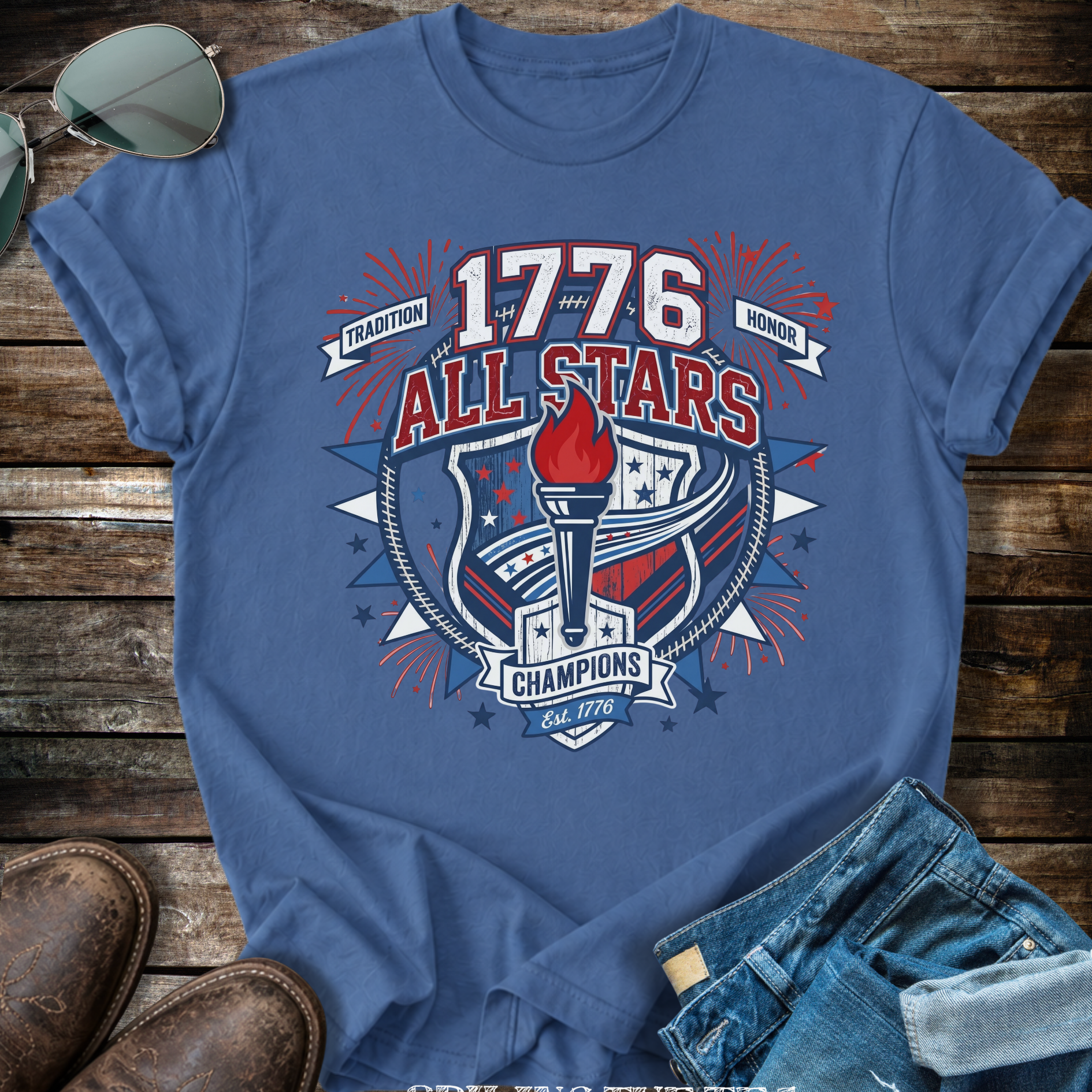 1776 All Stars  T-shirt