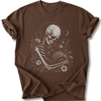 Skeleton Cat  T-shirt