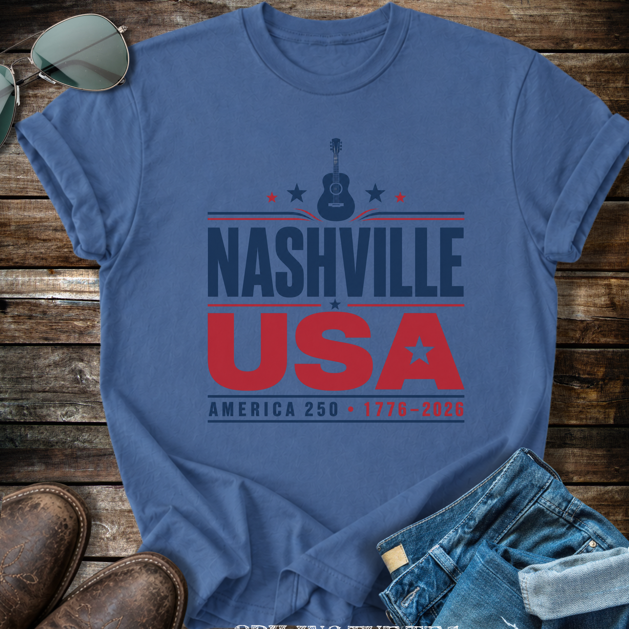 Nashville USA Commemorative  T-Shirt