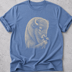 Bison and Prairie Flower T-shirt