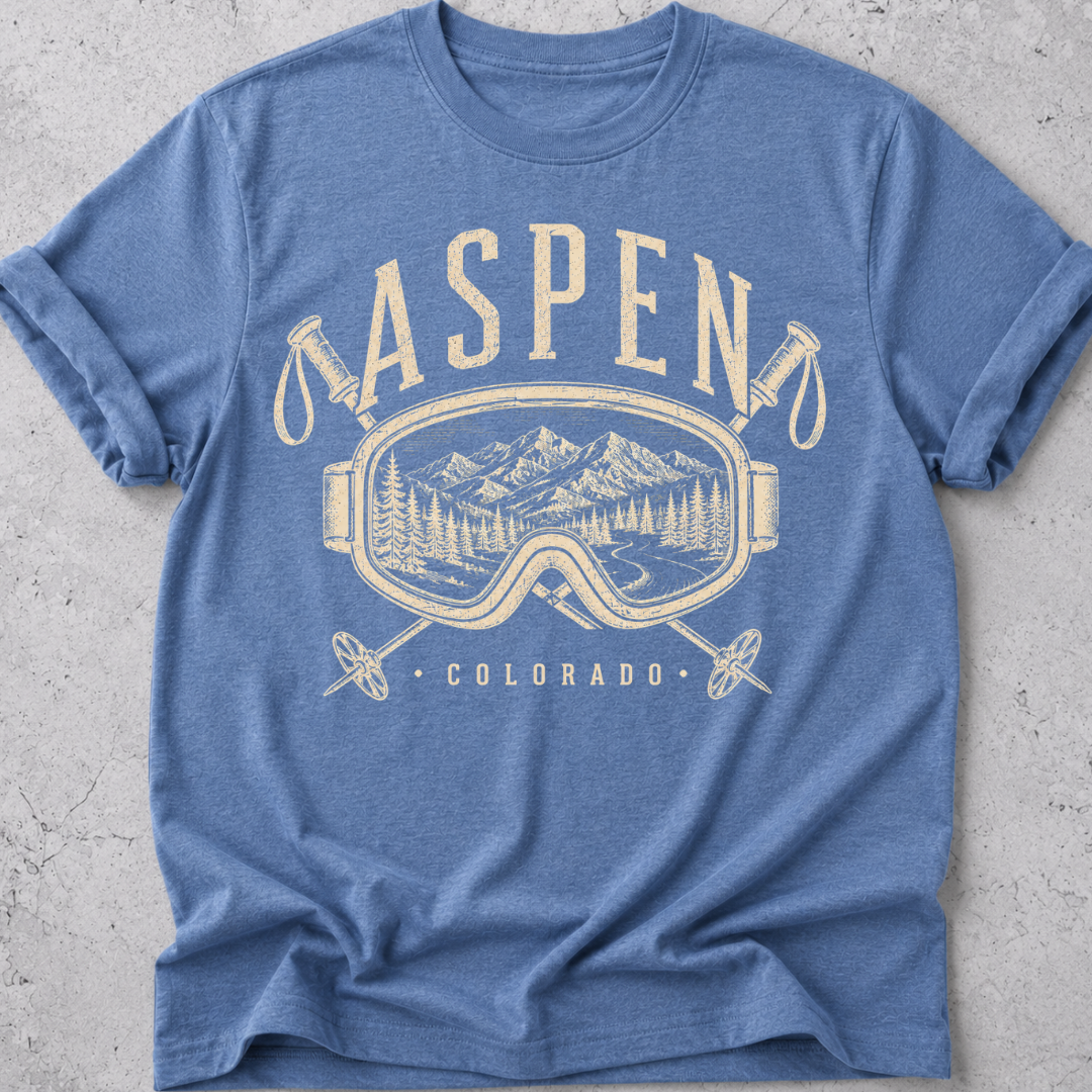 Aspen  Ski T-Shirt