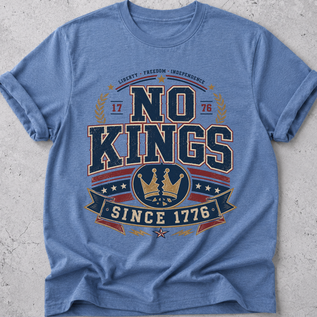 No Kings Varsity T-shirt