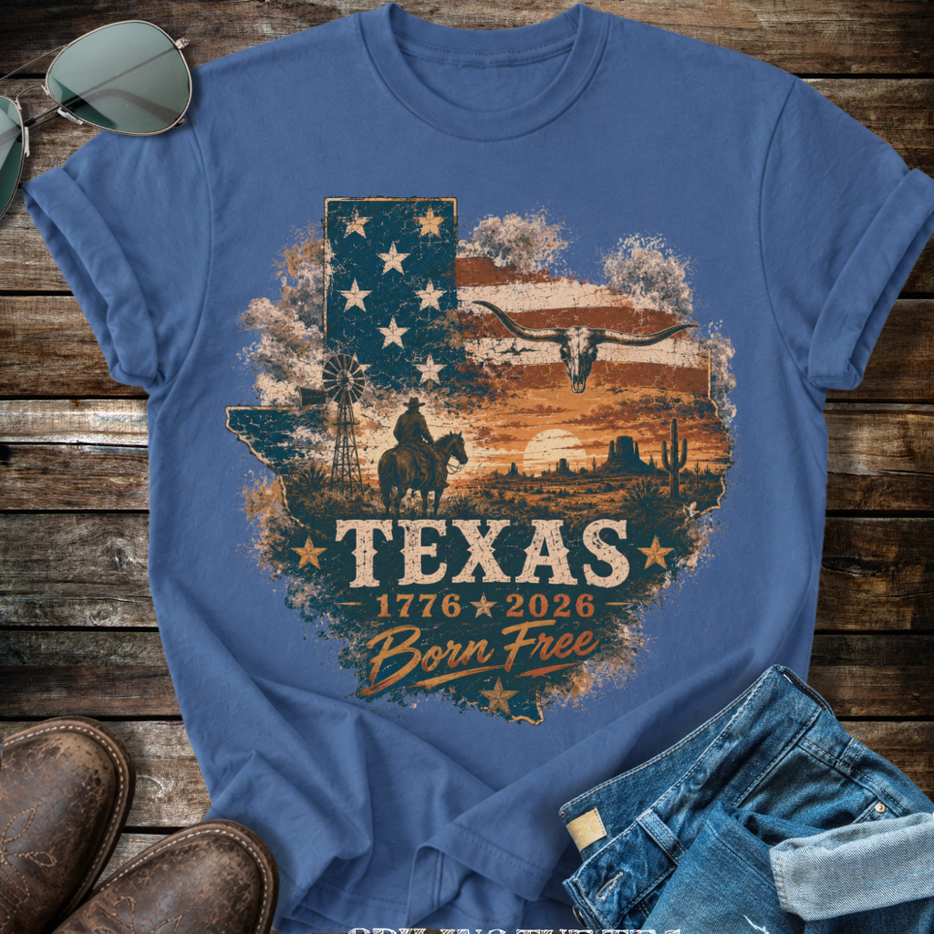 Texas USA 250 T-Shirt