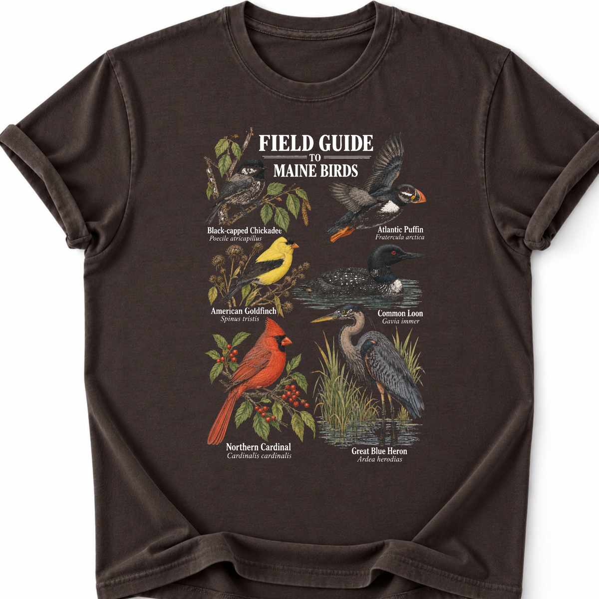 Maine Birds T-shirt