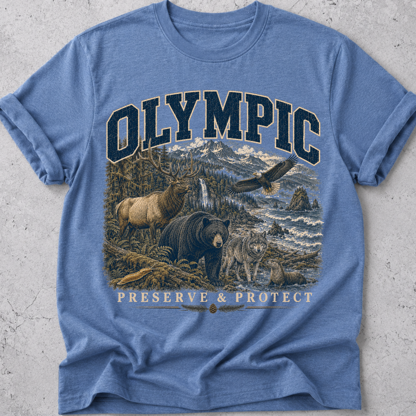 Olympic  Preserve & Protect  T-Shirt