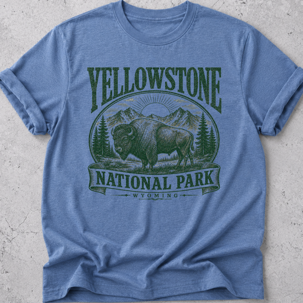 Yellowstone Retro T-shirt