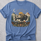 Folk Art Buffalo  T-shirt