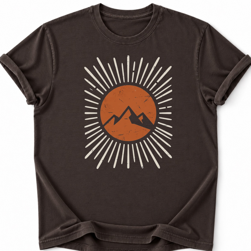 Retro Sun  T-shirt