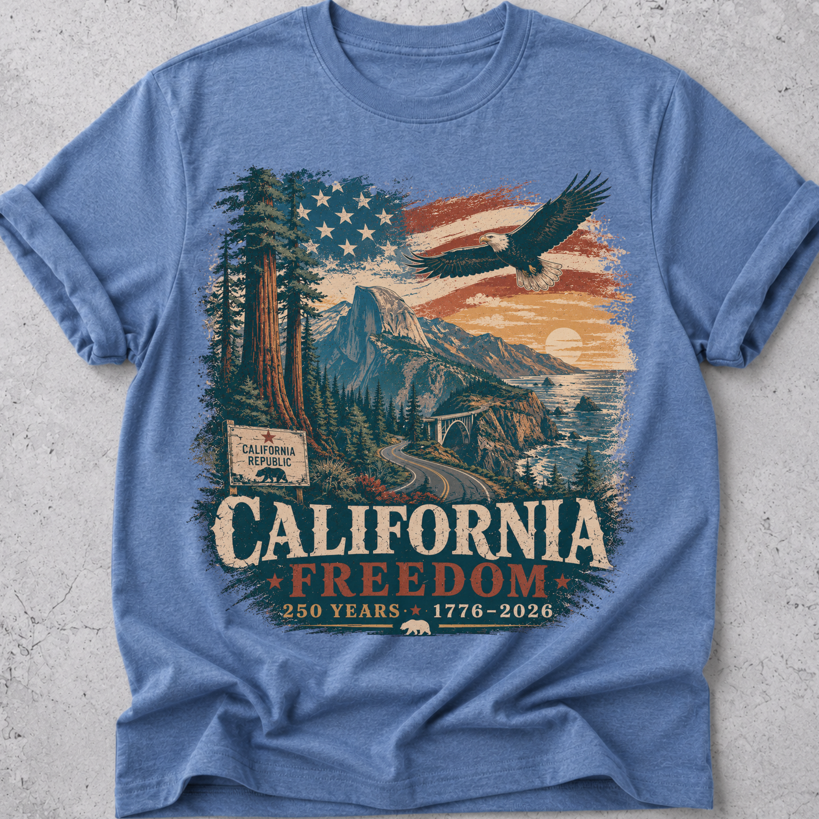 California Freedom  T-Shirt