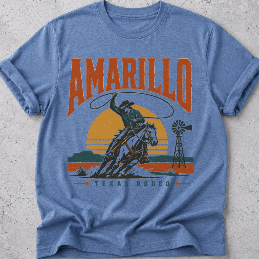 Amarillo Texas Rodeo T-Shirt