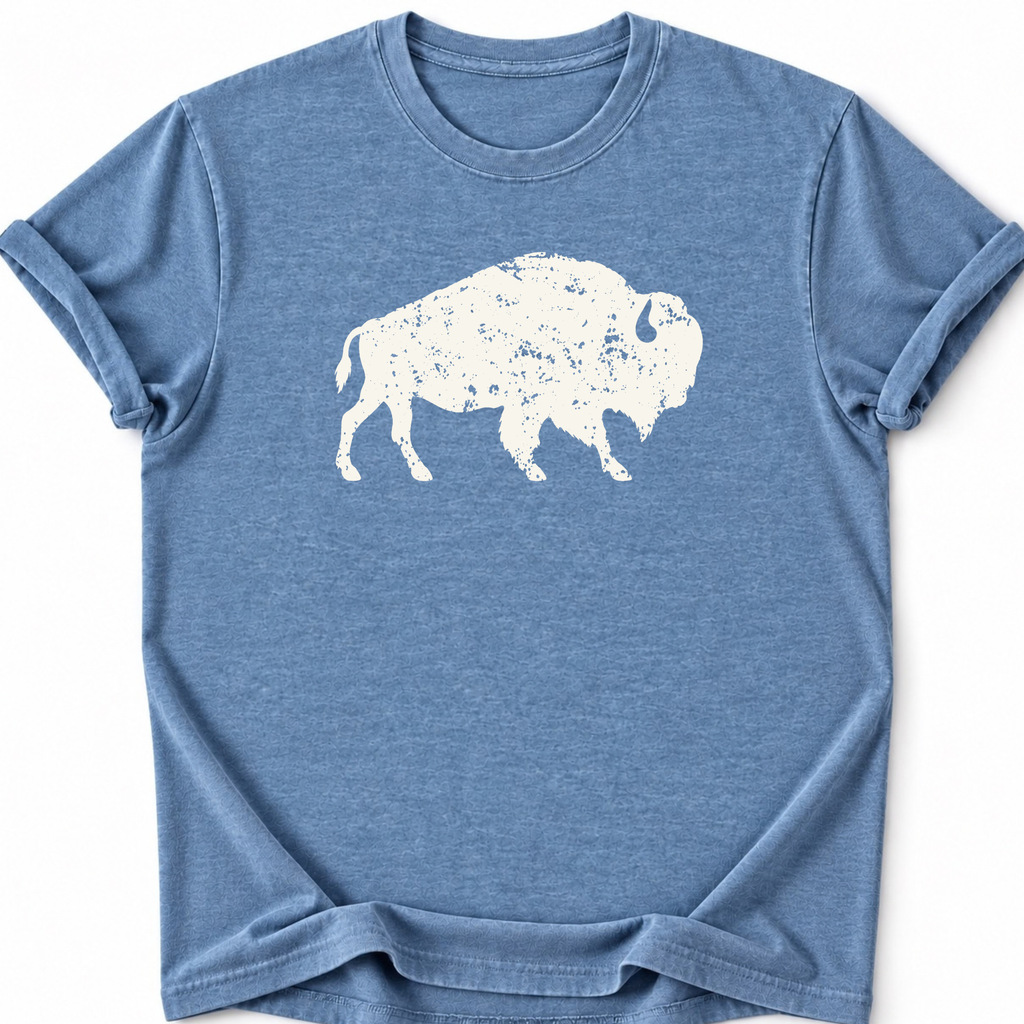 Bison Minimalist  T-shirt