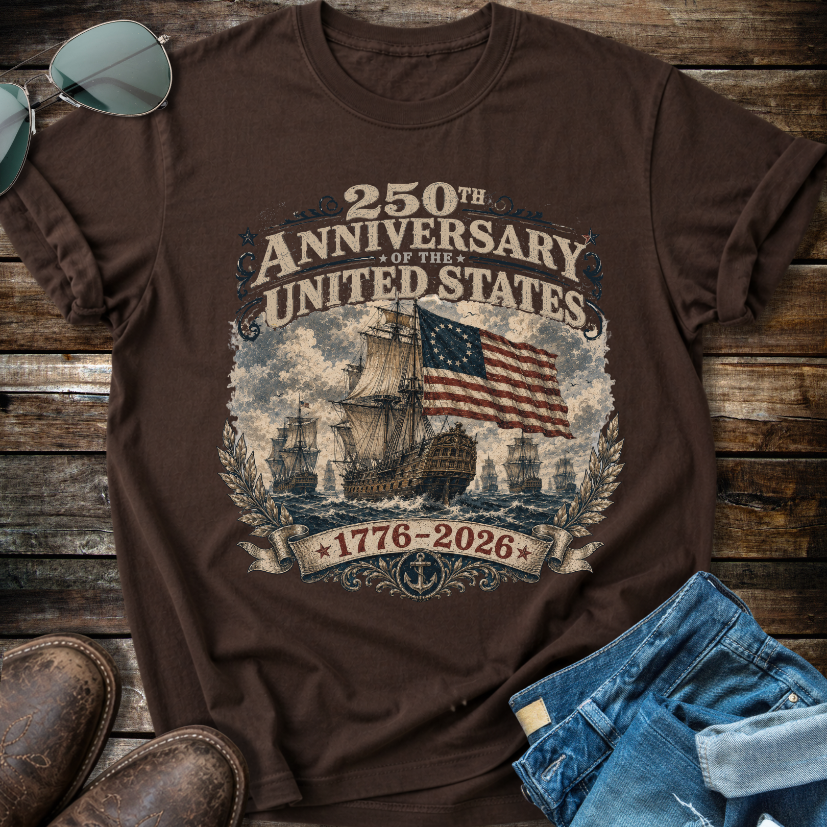 Vintage  250 Anniversary  T-Shirt
