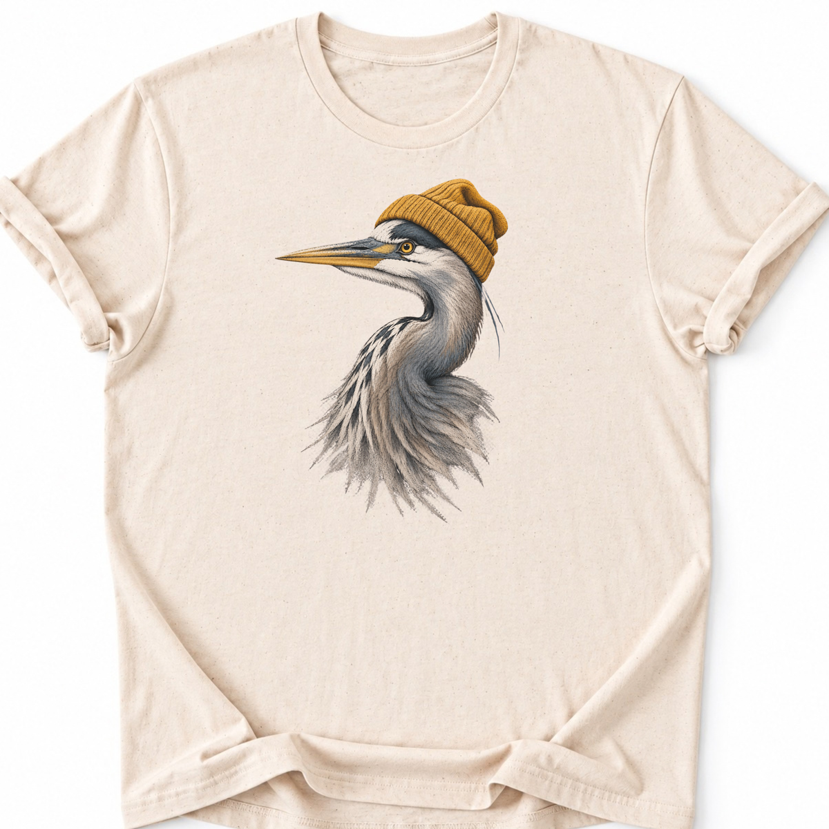 Heron Bird  T-shirt