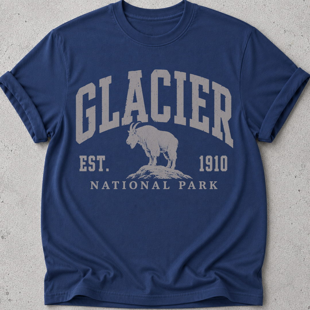 Glacier Collegiate T-Shirt