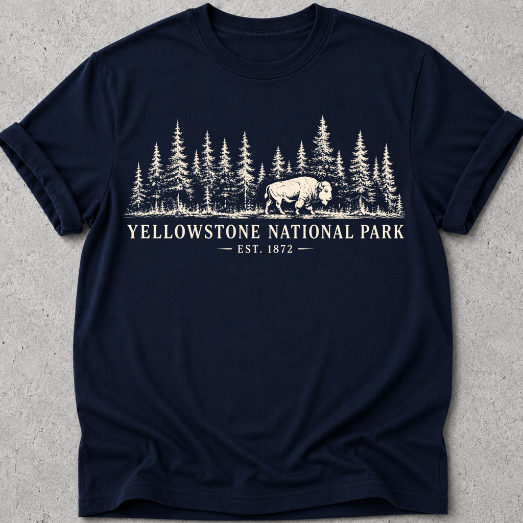 Yellowstone Bison T-Shirt
