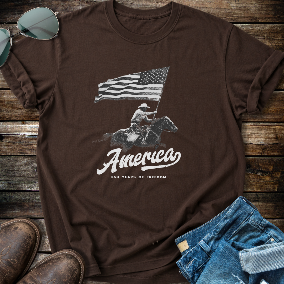 Patriotic Cowboy T-Shirt