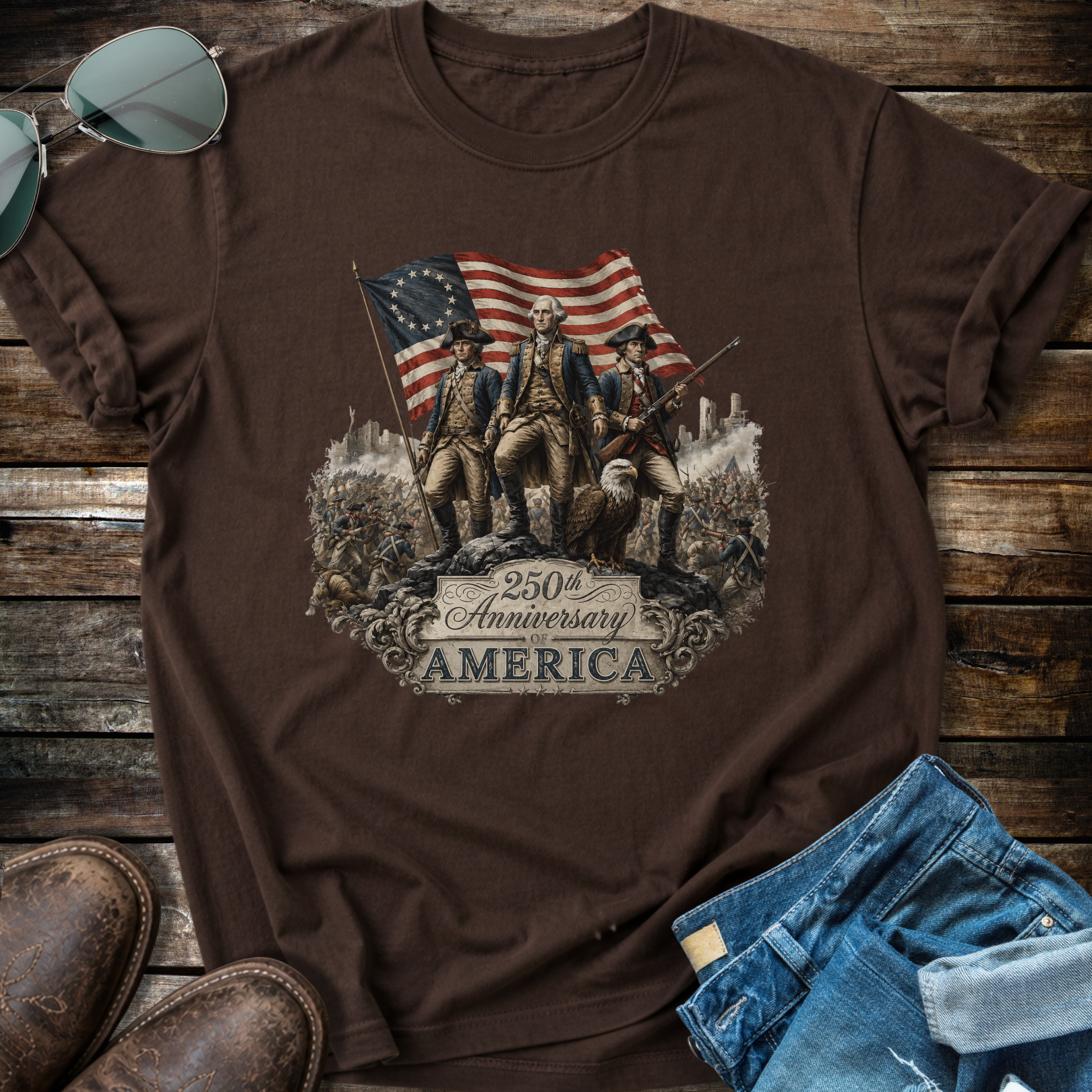 USA 250  Patriotic T-shirt