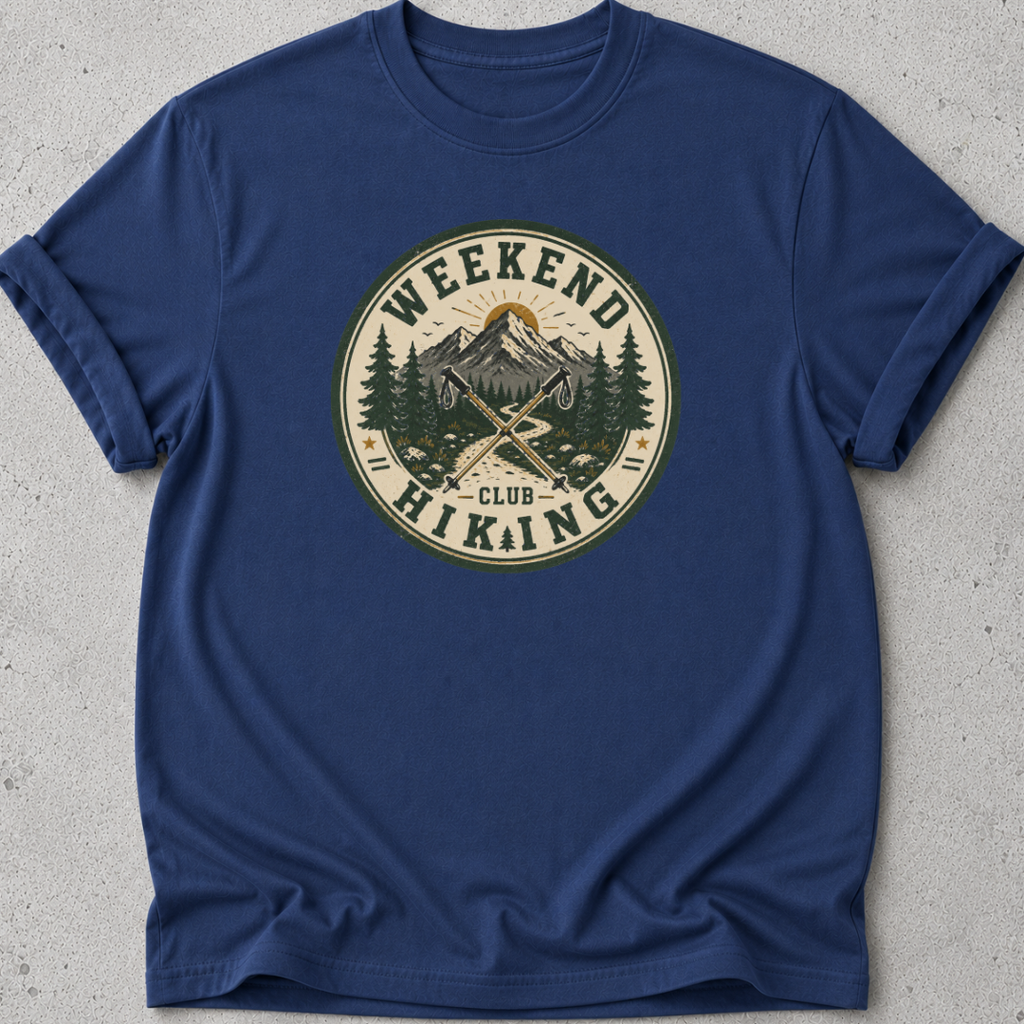 Weekend Hiking Club  T-shirt