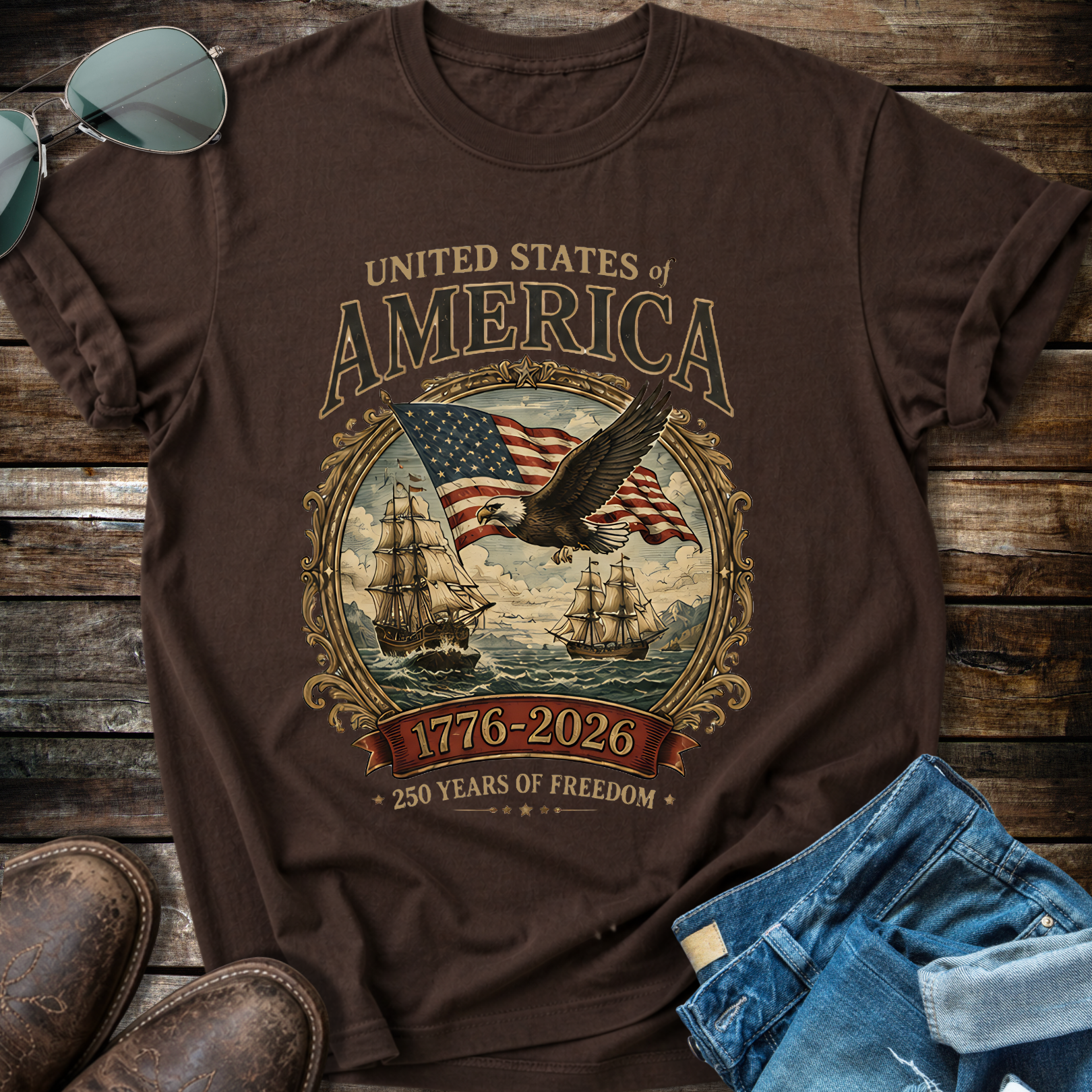 250 Anniversary USA  T-Shirt