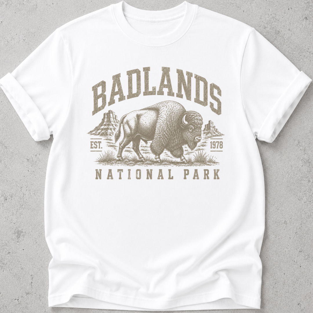 Badlands Bison T-shirt