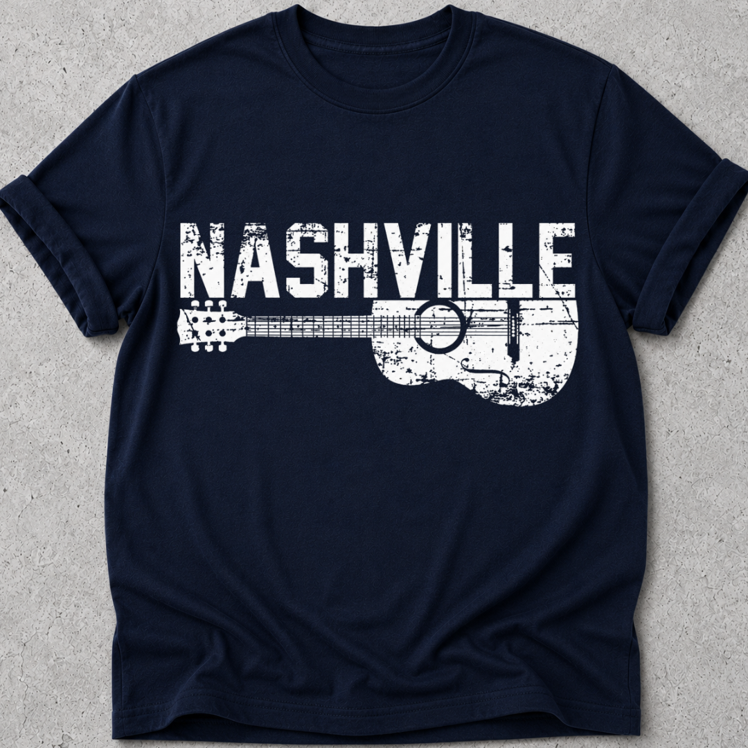 Nashville Retro Music T-Shirt