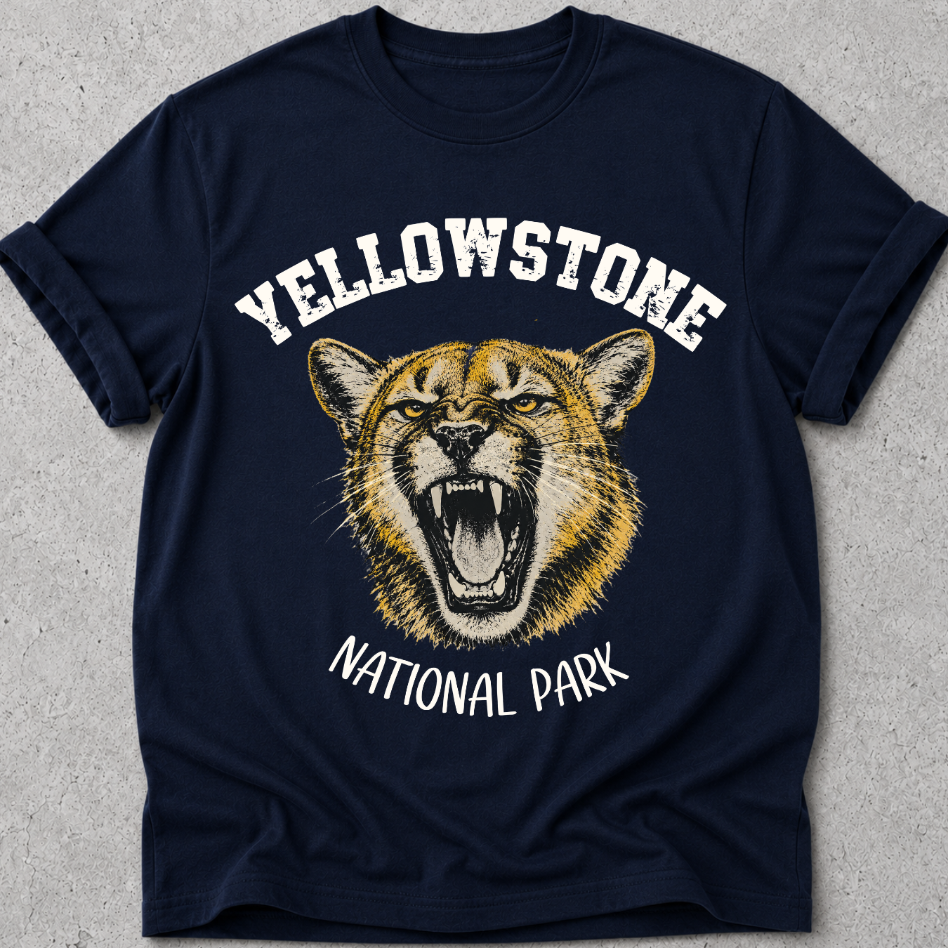 Yellowstone Mountain Lion  T-Shirt