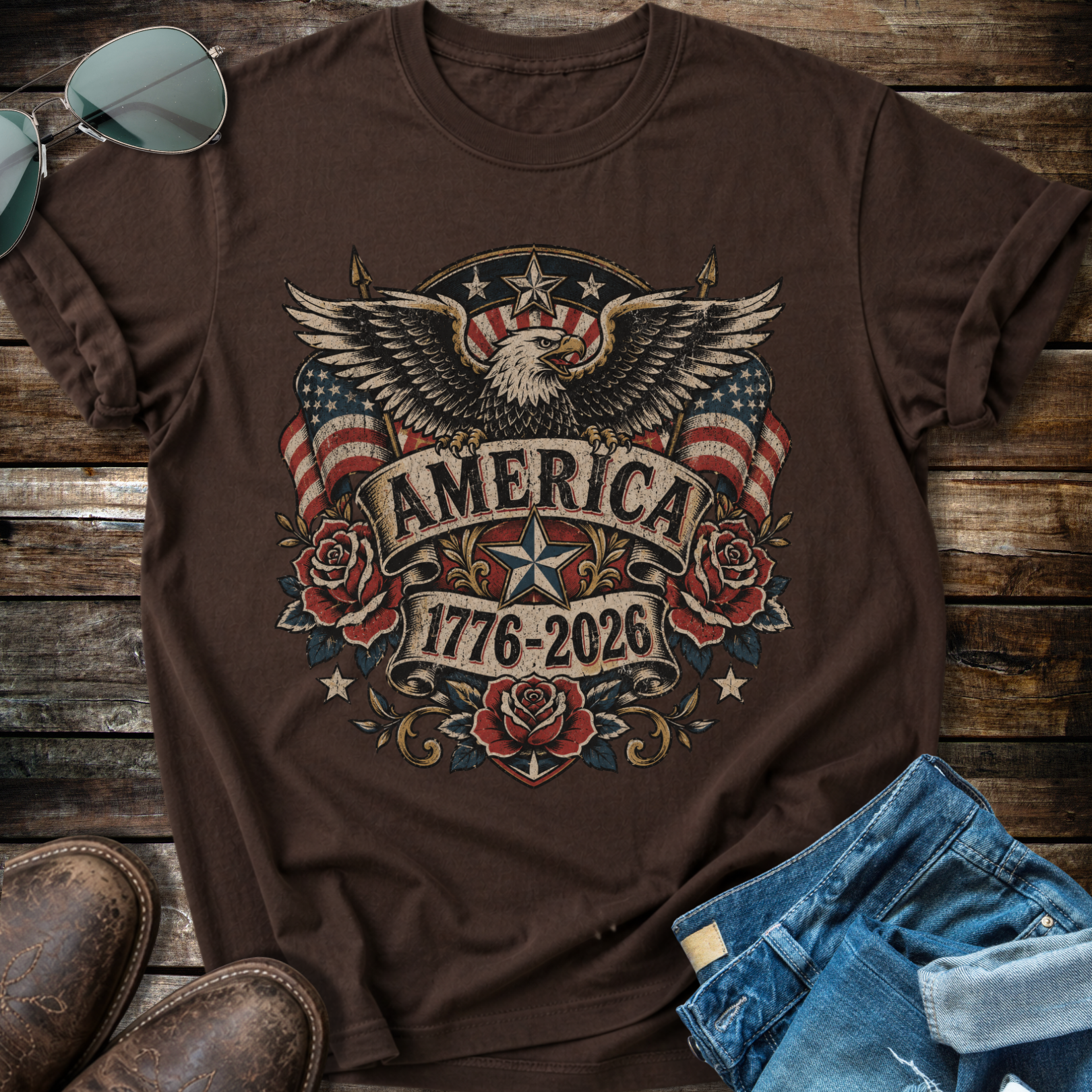 USA Rose 250 T-Shirt