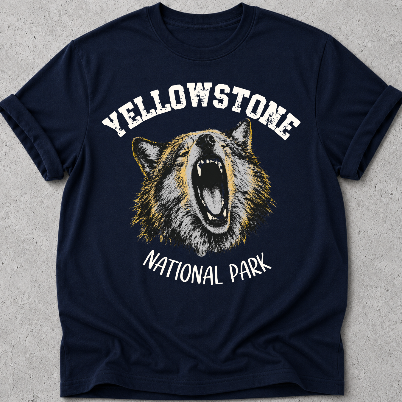 Yellowstone Wolf  T-Shirt
