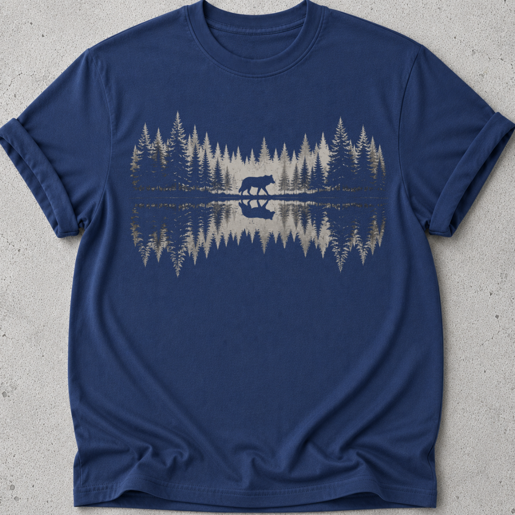 Lone Wolf  Silhouette T-shirt