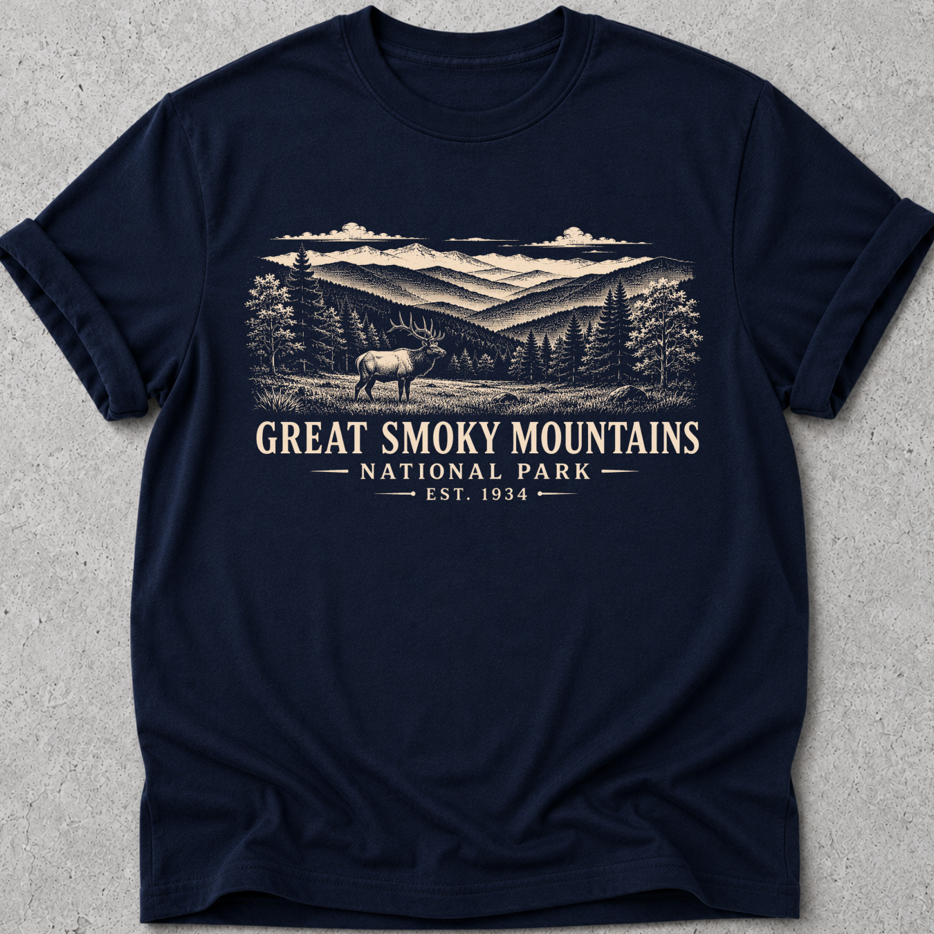 Great Smoky Mountain Elk  T-Shirt