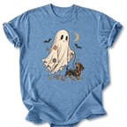 Ghost and Dachshund T-shirt