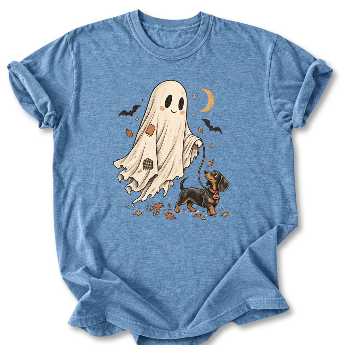 Ghost and Dachshund T-shirt