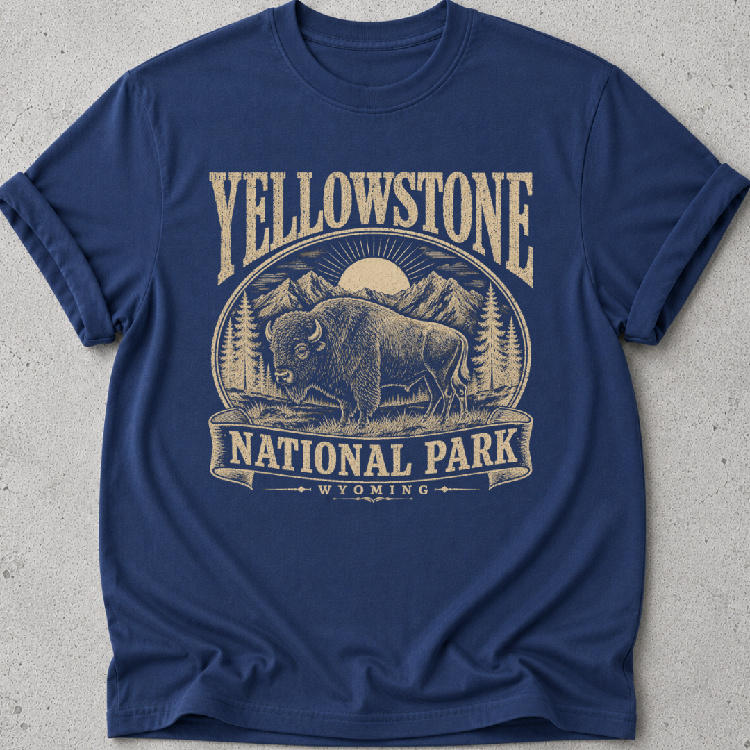 Yellowstone Retro T-shirt